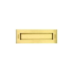 Tay nắm âm Hafele màu đồng bóng PVD 150 x 51mm 489.72.142