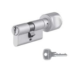 Ruột khóa 1 đầu chìa, 1 đầu vặn, chìa chủ_EM Hafele 916.96.333