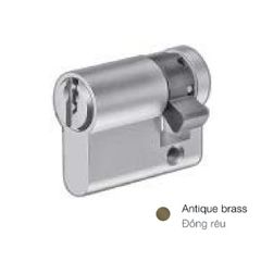 Ruột khóa một đầu chìa màu đồng rêu dài 45mm 916.96.119