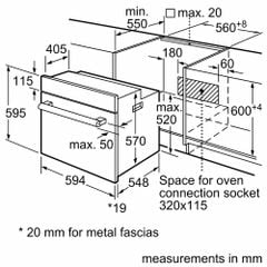 Lò nướng âm tủ Bosch HBF113BR0A Series 2
