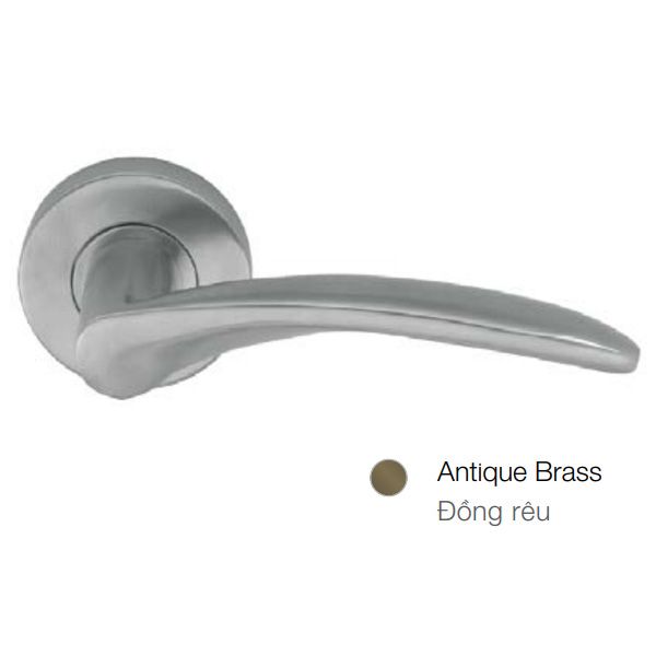 Tay nắm gạt có nắp che màu đồng rêu Inox 304 Hafele 903.99.790