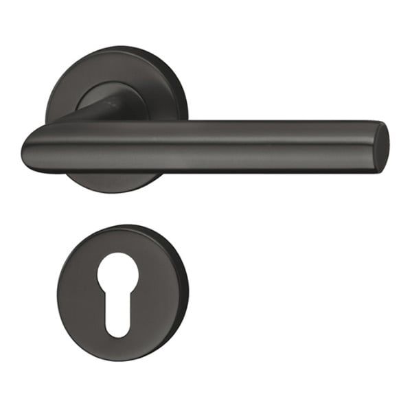 Tay nắm gạt Hafele màu đen mờ PVD 903.92.559