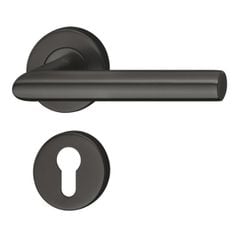 Tay nắm gạt Hafele màu đen mờ PVD 903.92.559