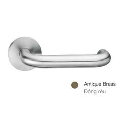Tay nắm gạt có nắp che màu đồng rêu Inox 304 Hafele 903.99.784