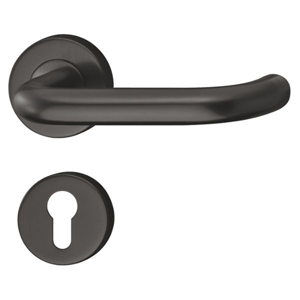 Tay nắm gạt cửa phòng có nắp che Inox 304 Hafele 903.92.588