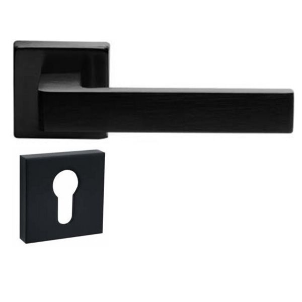 Tay nắm cửa Hafele màu đen 901.79.714