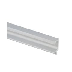 Tay nắm dạng thanh nhôm mạ màu bạc Hafele 126.27.905
