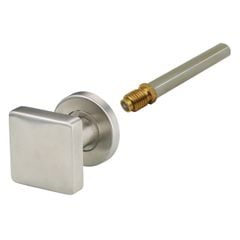 Tay nắm gạt vuông có nắp che Inox 304 Hafele 903.70.124