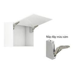 Tay nâng 1 cánh Hafele FREE FLAP 1.7 màu xám C 493.05.832
