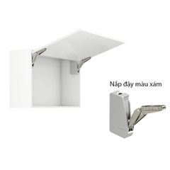 Tay nâng 1 cánh Hafele FREE FLAP 3.15 màu xám F 493.05.862