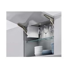 Tay nâng điện nắp đậy màu xám FREE FLAP 3.15 Hafele 372.29.703