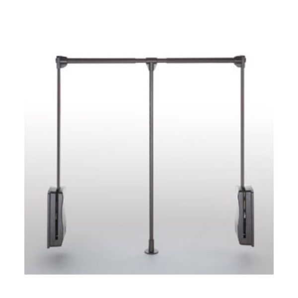 Tay nâng móc áo Hafele 550-670mm màu nâu 805.11.152