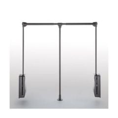 Tay nâng móc áo Hafele 550-670mm màu nâu 805.11.152