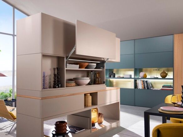 Bộ tay nâng Blum AVENTOS HL top (1.5–9.0kg/300–339mm) 22L1202