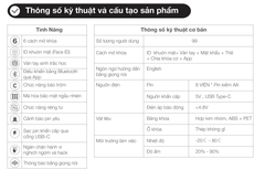 Khoá từ Nhận diện khuôn mặt Hafele PP9100 912.20.697