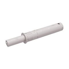 Nêm nhấn mở Hafele - Màu xám - Loại ngắn - Đầu nam châm 356.12.501