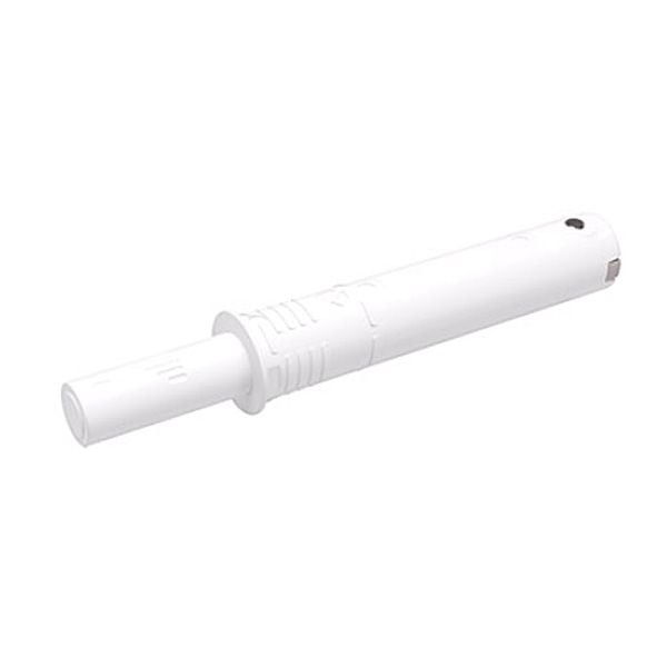 Nêm nhấn mở Hafele - Màu trắng - Loại ngắn - Đầu cao su 356.12.713