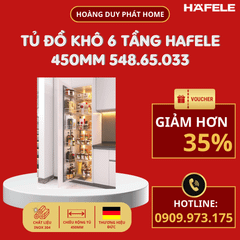 Tủ đồ khô Hafele 450mm 548.65.033