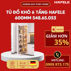 Tủ đồ khô Hafele 600mm 548.65.053