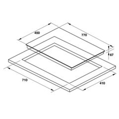 Bếp điện Hafele 2 vùng nấu HC-R772D 536.61.685