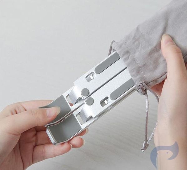 Chân đế laptop hợp kim nhôm 16.5x24.3 (có túi)