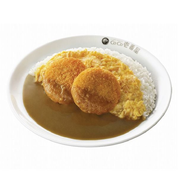 Cà-ri Croquette Cá Hồi Sốt Kem Kèm Trứng Chiên (Creamed Croquette & Scrambled Egg Curry)