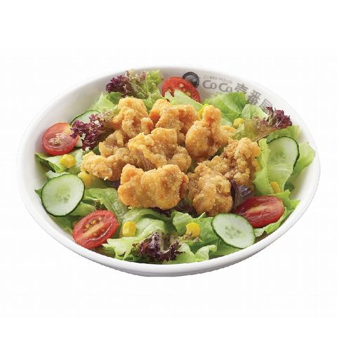  Salad Gà Giòn (Fried Chicken Salad) 