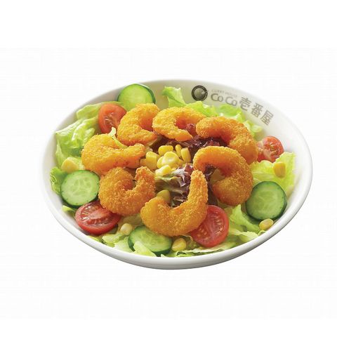  Salad Tôm Viên (Popcorn Shrimp Salad) 