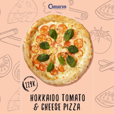  Hokkaido Tomato & Cheese Pizza 