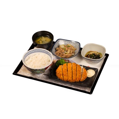  Set Cơm Heo Chiên Xù Kiểu Nhật (Happiness Tonkatsu Set) 