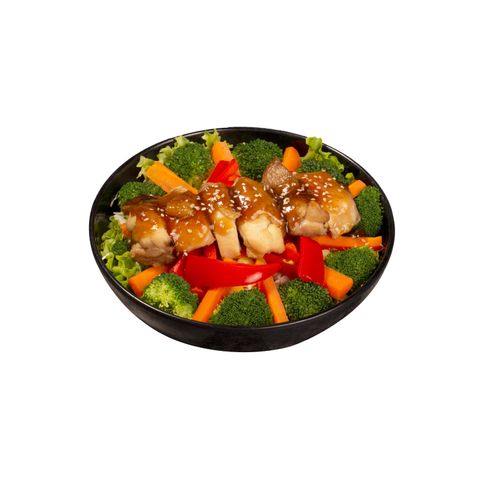  Salad Gà Teriyaki (Teriyaki Sarada) 