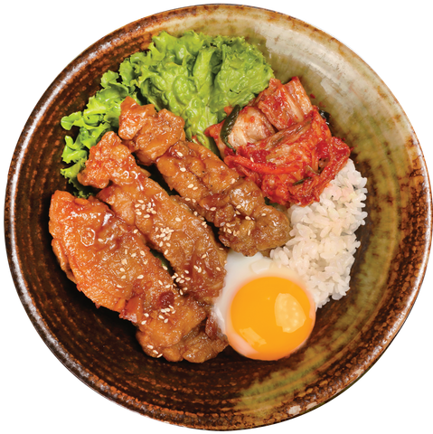  Cơm Gà Teriyaki Chiên Giòn (Teriyaki Chicken Don) 