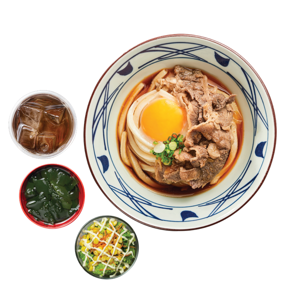 Combo Udon Bò Trứng Bukkake (Combo Beef Ontama Bukkake Udon)