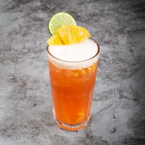  Yoshi drinks - Trà Gạo Rang Dâu Thơm (Genmaicha Strawberry Pineapple) 