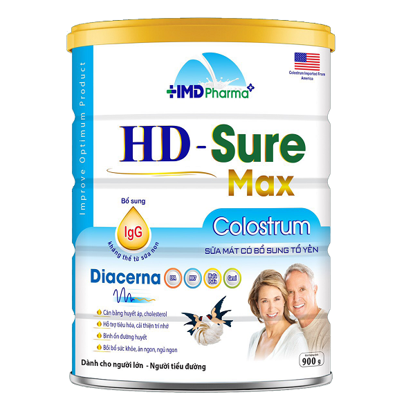  Sữa Bột HD – Sure Max – Colostrum Diacerna 