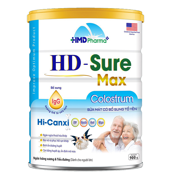  Sữa Bột HD - Sure Max - Colostrum Hi-Canxi 