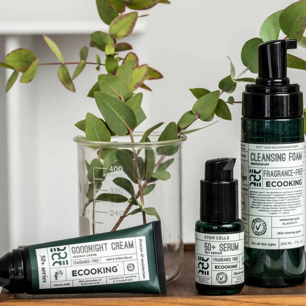  Sữa Rửa Mặt Tế Bào Gốc Dành Cho U50+, 50+ Cleansing Foam Fragrance Free 200ml (Không mùi) 