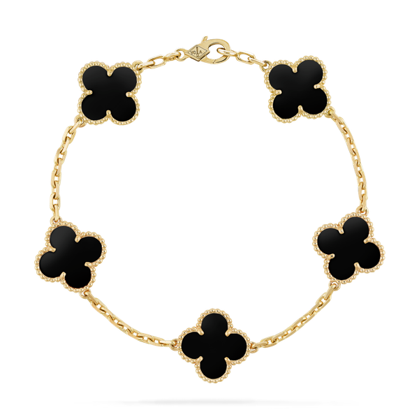  Vintage Alhambra bracelet 5 motifs Van Cleef & Arpels 