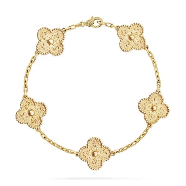  Vintage Alhambra bracelet, 5 motifs Van Cleef & Arpels 