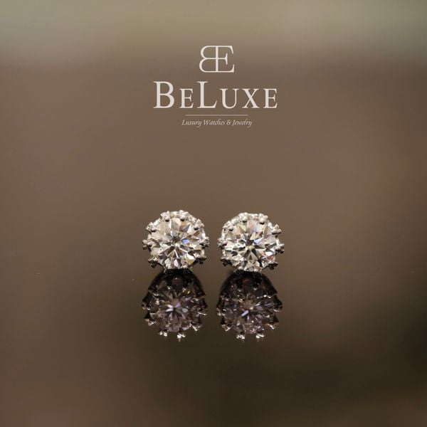  Beluxe Jewelry Moissanite Earrings 