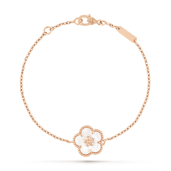  Lucky Spring bracelet, plum blossom Van Cleef & Arpels 