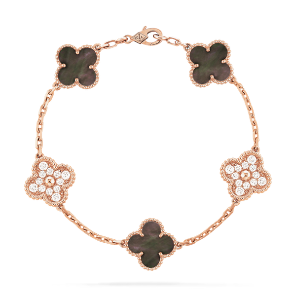  Vintage Alhambra bracelet, 5 motifs Van Cleef & Arpels 