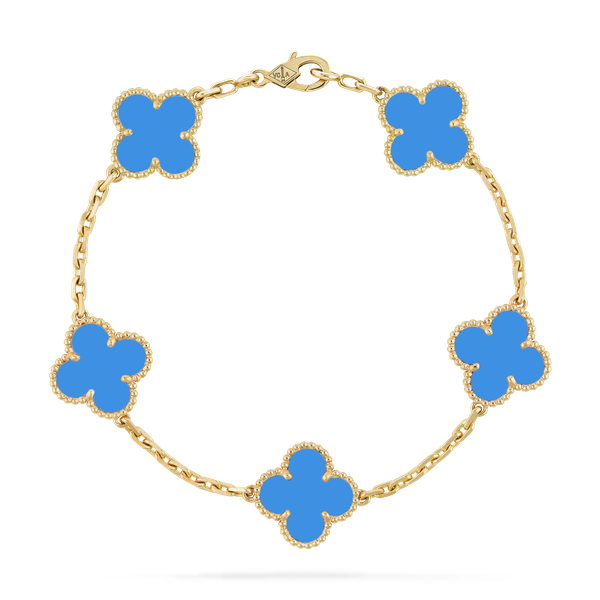  Vintage Alhambra bracelet 5 motifs Van Cleef & Arpels 