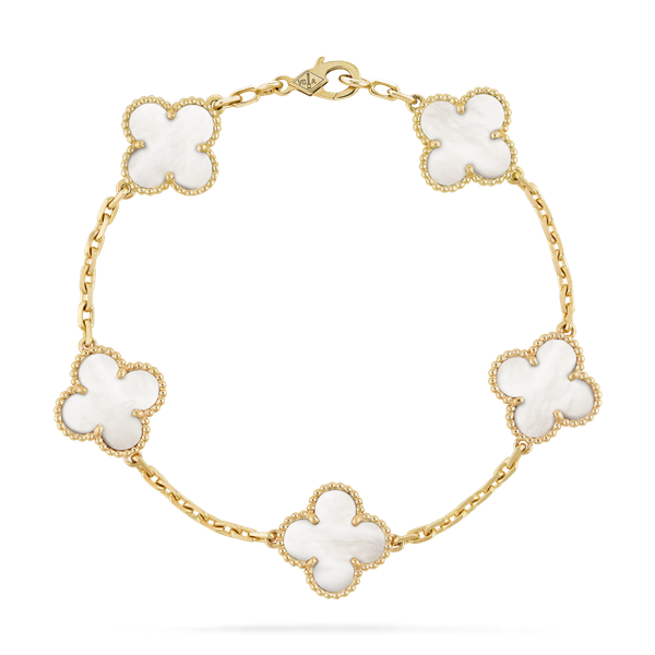  Vintage Alhambra bracelet 5 motifs Van Cleef & Arpels 