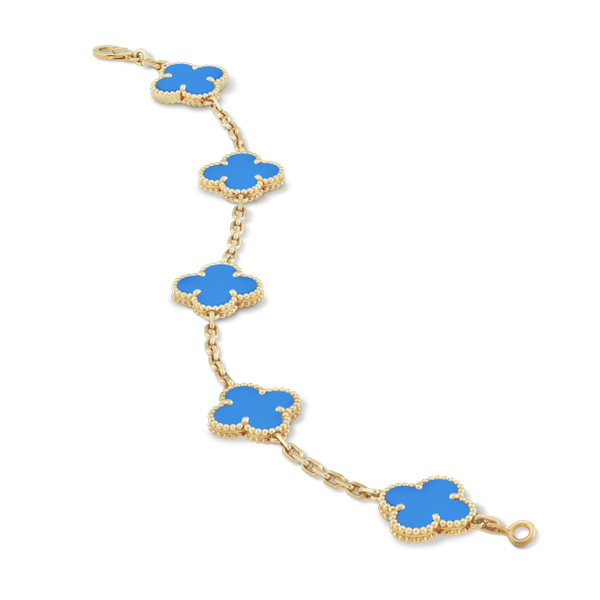  Vintage Alhambra bracelet 5 motifs Van Cleef & Arpels 