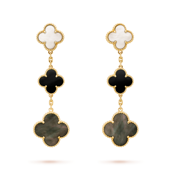  Magic Alhambra earrings, 3 motifs Van Cleef & Arpels 