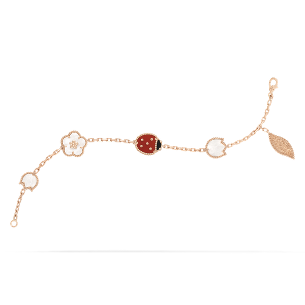  Lucky Spring bracelet, 5 motifs Van Cleef & Arpels 