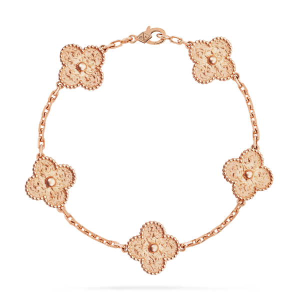  Vintage Alhambra bracelet, 5 motifs Van Cleef & Arpels 