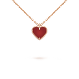  Sweet Alhambra heart pendant Van Cleef & Arpels 