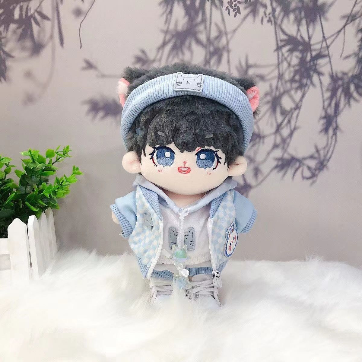  [ORDER] OUTFIT 20CM - Set Salute xanh đậm/xanh nhạt 